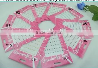 fashion style hair diamond hair extensions hair bling crystal