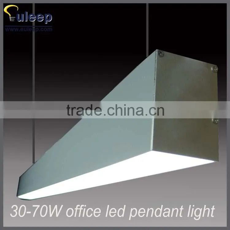 Aluminum profile indoor ceiling-mounted led office strip lights for office/shopping mall