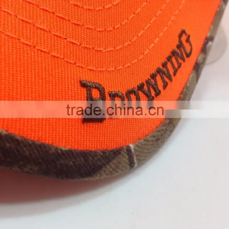 Wholesale Promotional Fashion Custom Logo Printed Cotton 6 Panel Baseball Cap
