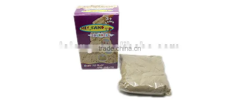 500grams -magic moving modelling soft sand educational toys colored alive soft sand for kids red purple blue green
