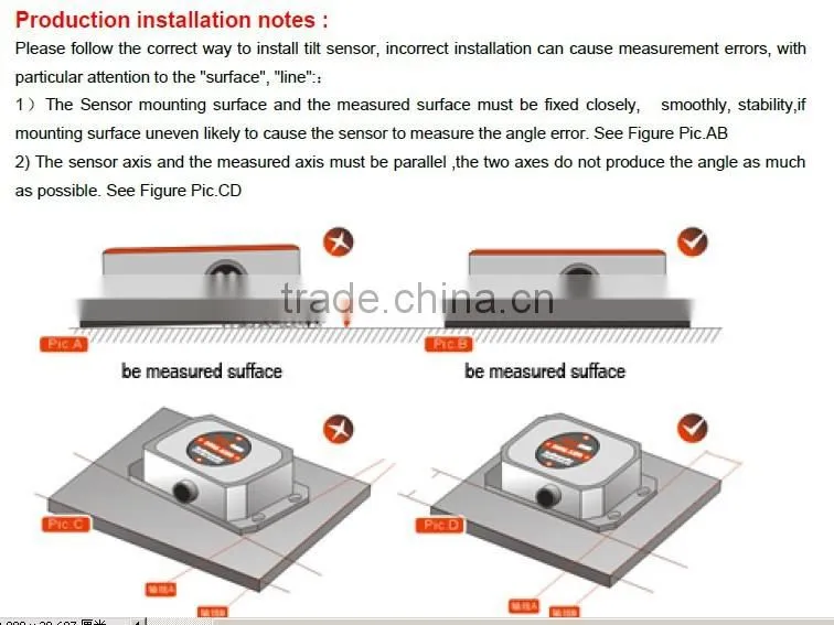 Tilt Sensor & Inclinometer Design and Manufacturing With Very Competitive Price Based on High Quality