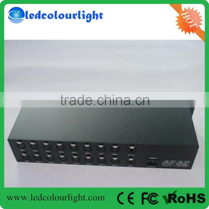 wholesale price Madrix DMX Lighting Artnet Pro Controller 16 & 8 universe for Night Club Disco