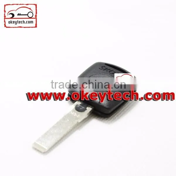 High Quatity Skoda transponder chip key shell Car Key Skoda transponder chip key fob