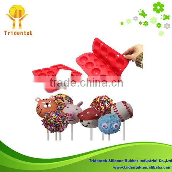 Most Popular New Design Silicone Lollipop Cake Mold As Seen On TV 2015