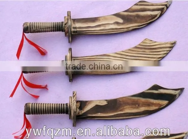 Chinese handle toy wooden samurai sword,cool sword