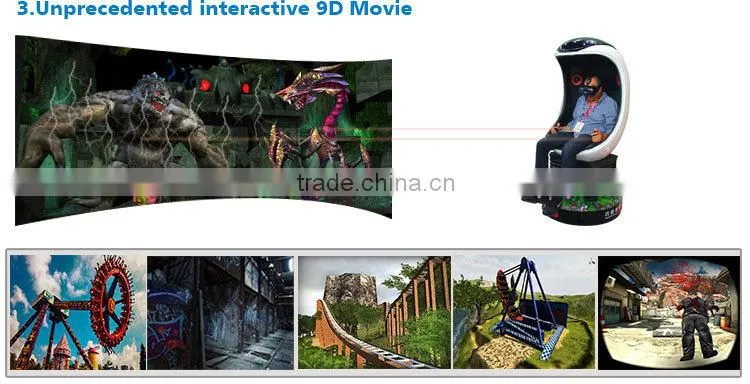 9d Vr Cinema Simulation with gun shooting and Breathtaking Game