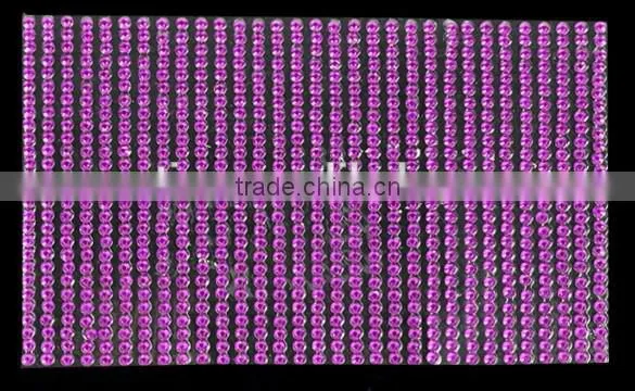 Promotional Rhinestone Car Decal Sticker