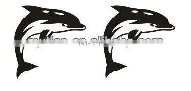dolphin shape body tatoo stickers