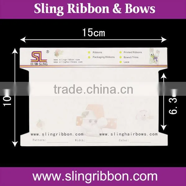 Wholesale Plain Ribbon On Card