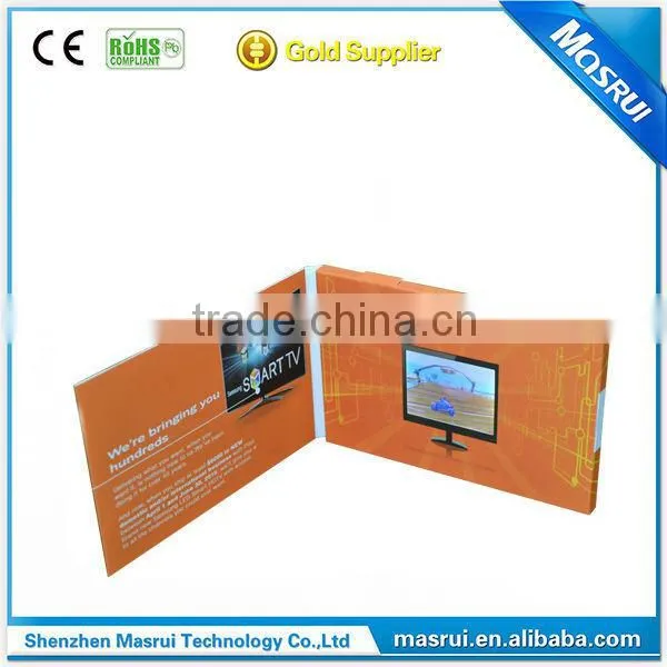 2.4 Inch TFT LCD screen video greeting card
