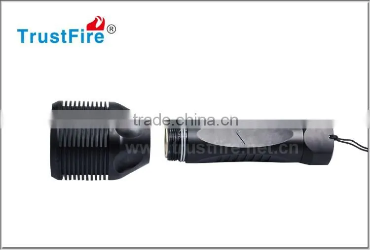 TrustFire DF005 8.4V diving torch, 5*Cree XM-L 2 leds aluminum flashlight, 2300LM IPX6 underwater 100M waterproof flash torch