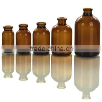 amber moulded vial