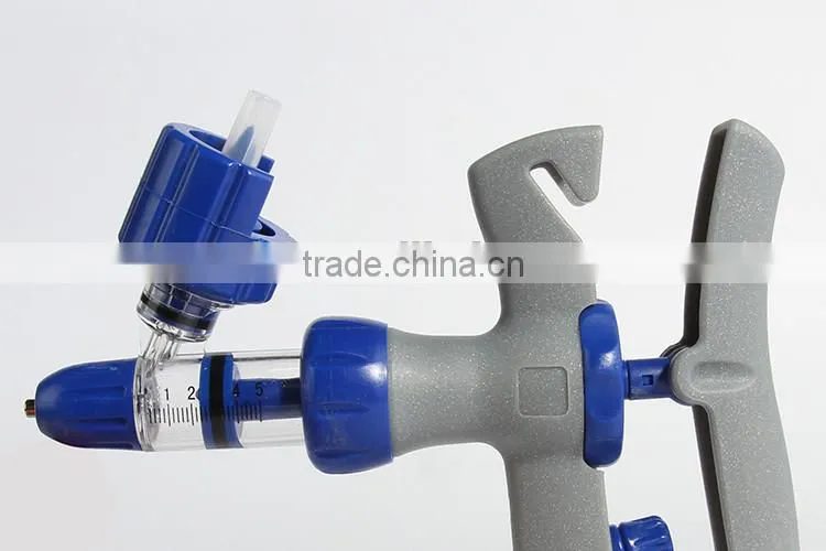high quality veterinary Plastic Steel Continuous syringe F-Type