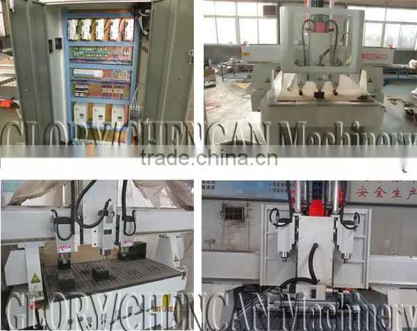 Woodworking CNC/Cnc Router/Cnc cutting machine 1325 with shift spindle