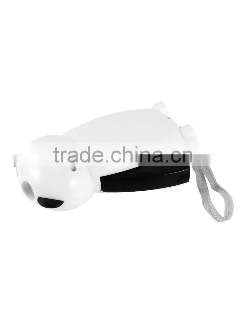 hand pressing dynamo flashlight powered charging flashlight
