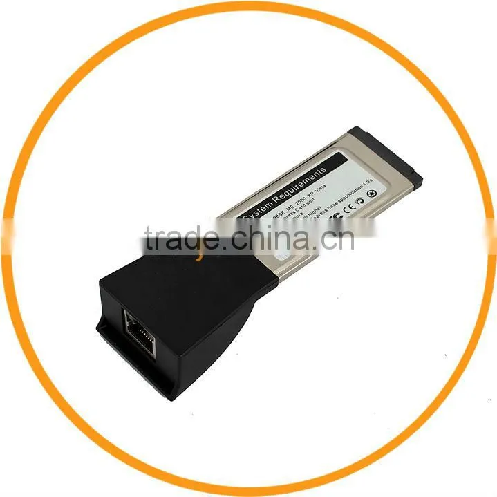 1000M Gigabit Ethernet Network LAN to Express Card Slot Adapter for Notebook PC 34mm from dailyetech