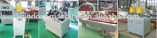 Plastic Profiles Doors and Windows Double Head Mitre Saw