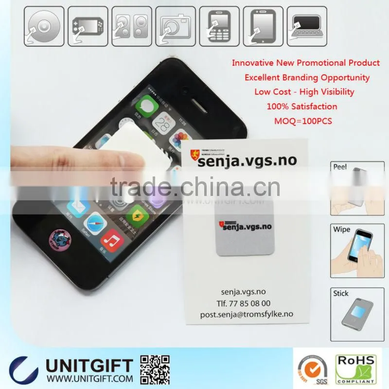 2016 lovely mobile phone screen cleaners screen wipers whole sale