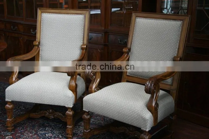 Modern luxury furniture hotel chair wooden chair solid wood chair