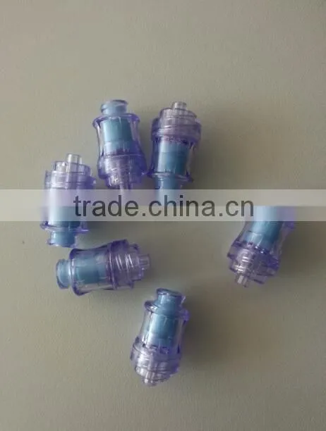 Disposable medical accessory plastic needle free valve