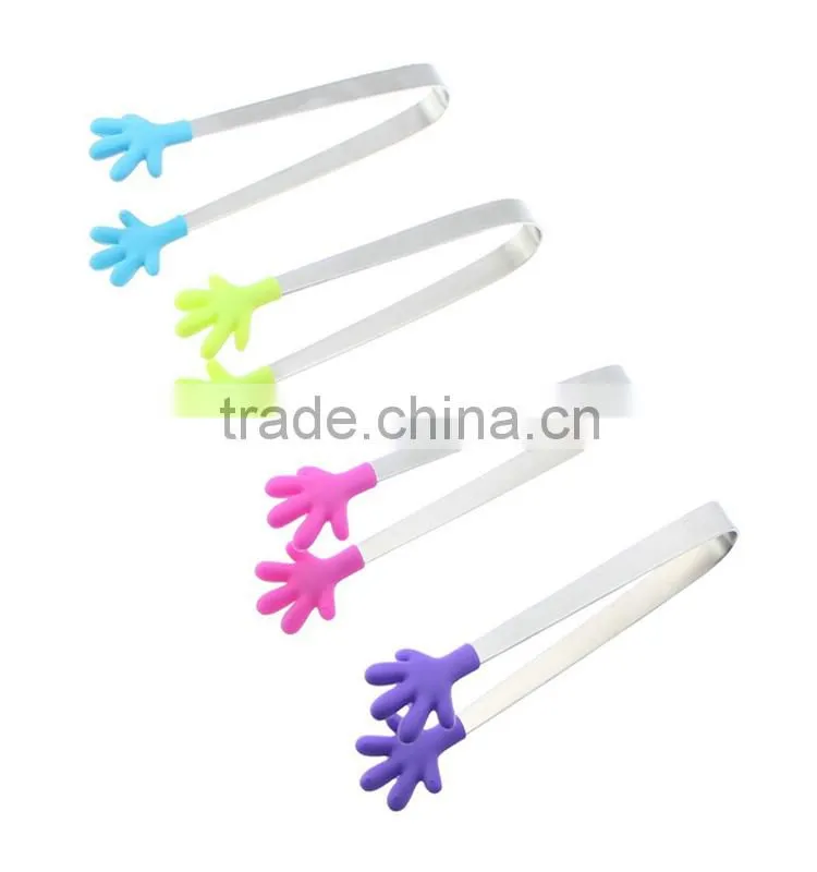 Innovational design unique fancy small lovely food tongs China