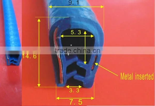 wiper blade rubber strip