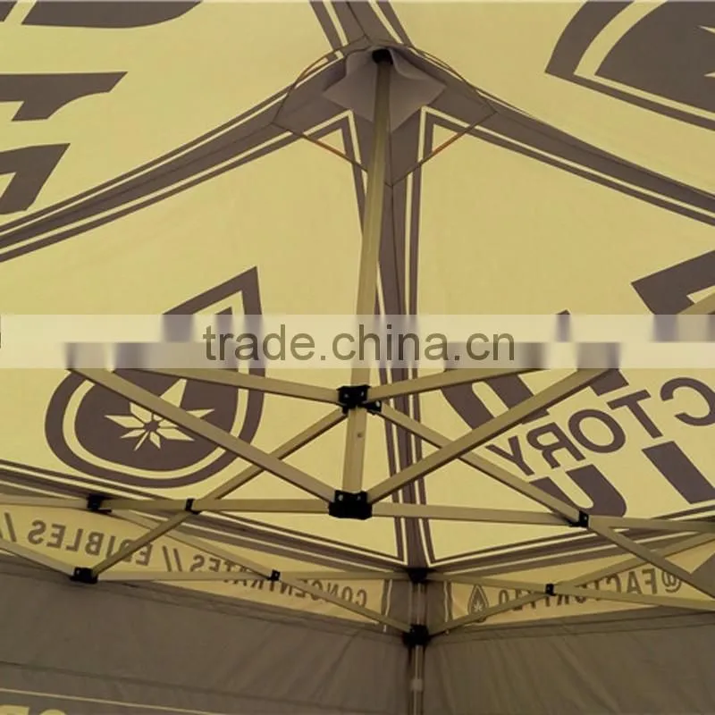 2016 3m sale promotion aluminium folding gazebo with side wall