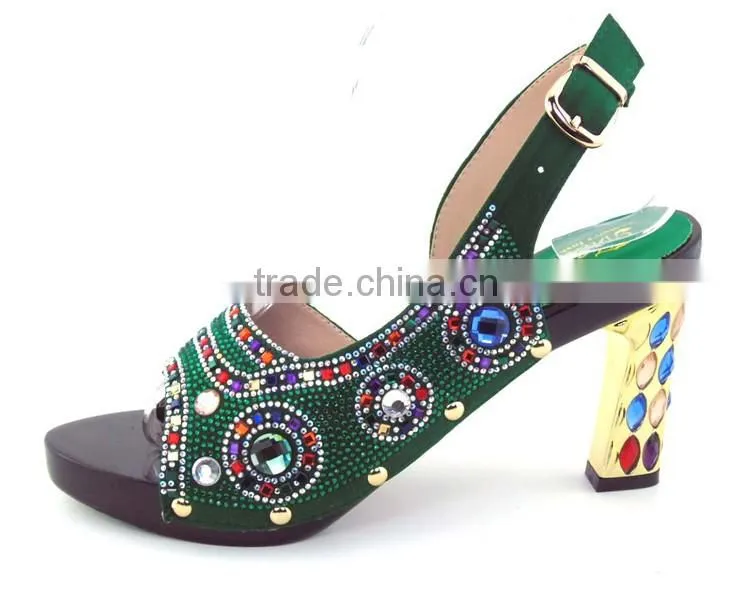 2016 summer new ladies sandals with pu leather material