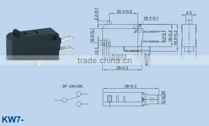 plunger micro switches