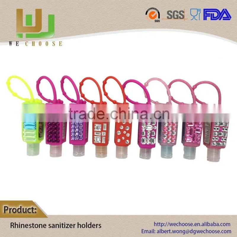 Eco-Friendly good quality lip gloss tube with applicator with silicone holder