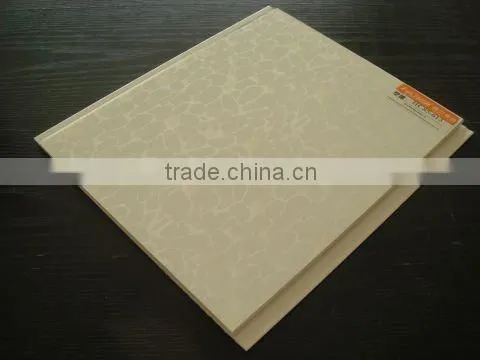 Interior wall decorative panel transfer printed artistic design