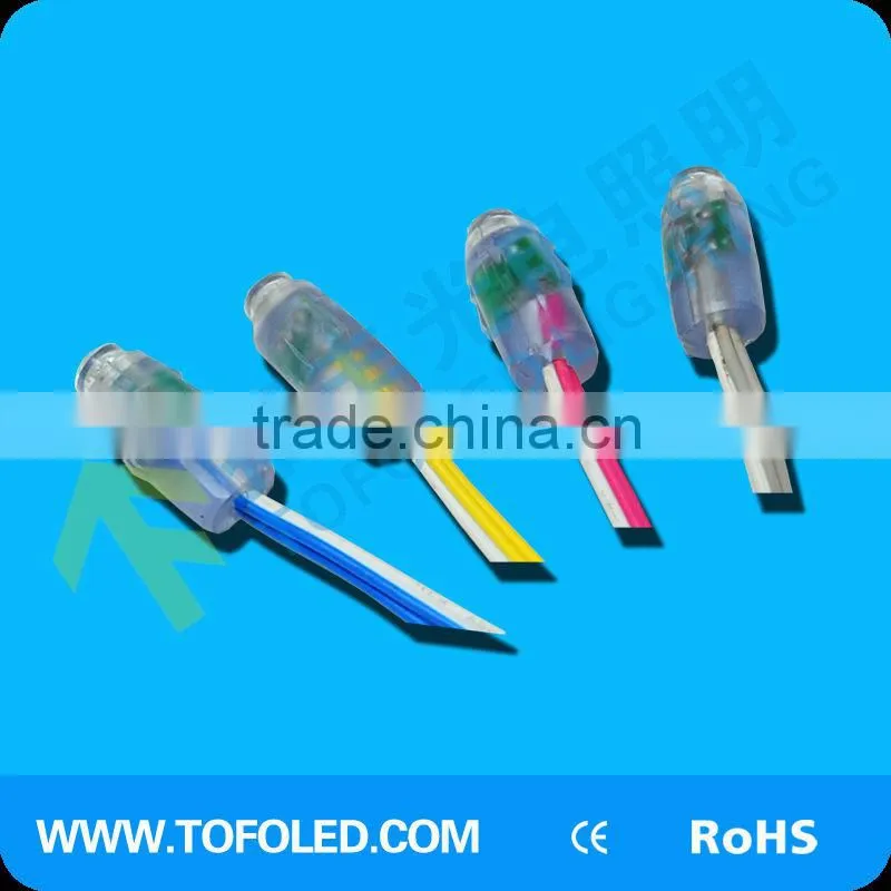 ws2801/lpd 6803 12mm rgb full color led pixel light