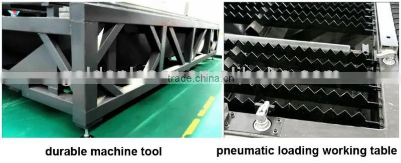 500W IPG Fiber Laser Metal Cutting Machine