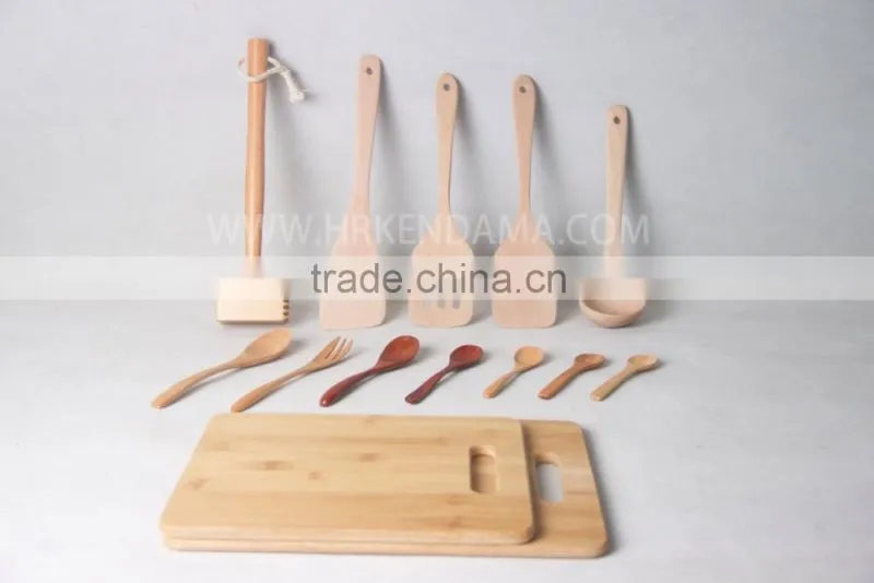 2016 wholesale cheap natural healthy flat wooden spoon