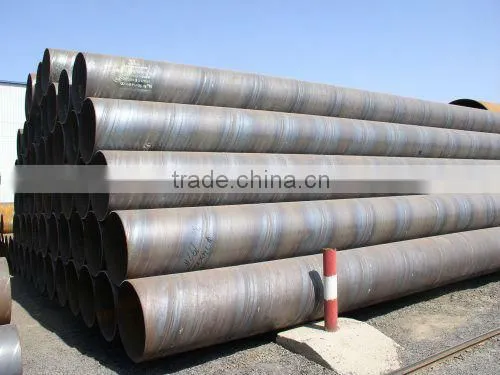 SSAW Steel Pipe EN 10204 Piling Pipe Structure Pipe