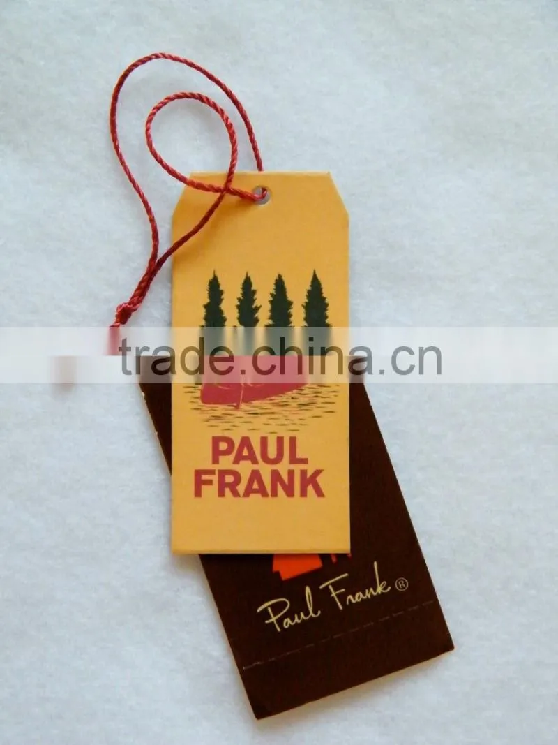 Alibaba China Wholesale Low Price Fashion Custom Garment Tag