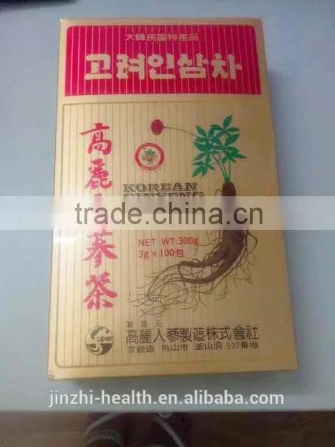 Korean ginseng tea
