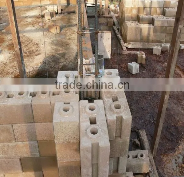 New design SY1-20 small machine for home business hydraulic soil solid brick machine using diesel in Comoros
