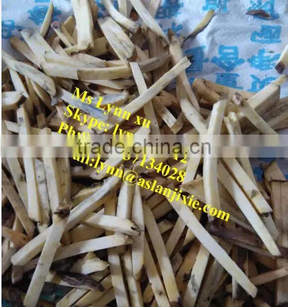 potato slicer /spiral Potato Chips slicing machine