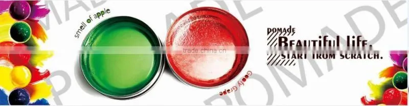 Pomade Water Based Matte Wax Strong Hold Private Label Edge Control Shine