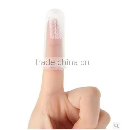 baby teeth brush /silicone baby teeth brush
