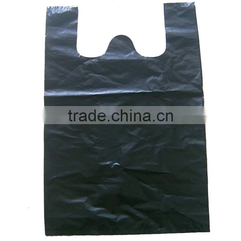 Black biodegradable garbage bag