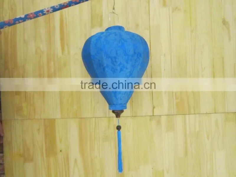 Customized color silk lantern for decoration, high quality lanterns made in Vietnam