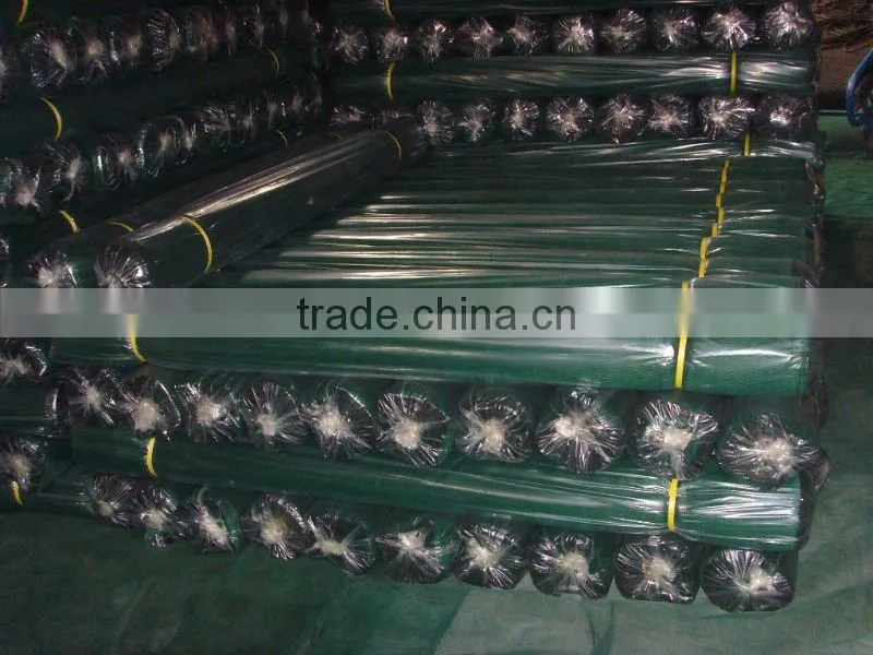 Garden sun shade net of HDPE