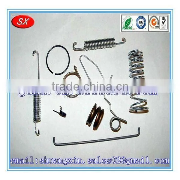 Extension spring with hook