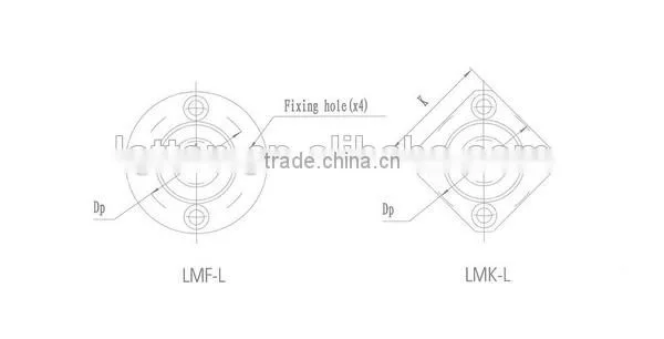 Low cost Lmb8Uu Open Linear Ball Bearing
