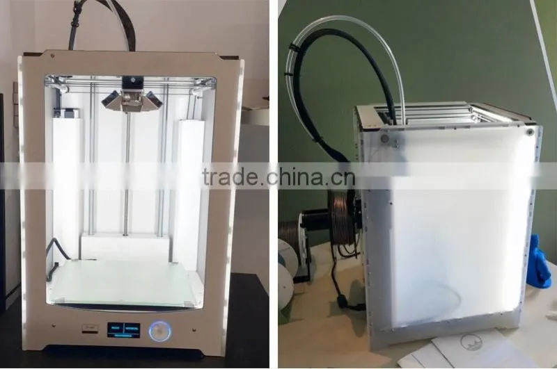 100-240V DIY Ultimaker 2 Extended 3D Printer Kit Not Assembled 3D Printer For Sale 3D Desktop Printer For 23 X 22.5 X 30.5cm
