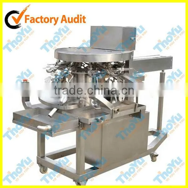 Automatic Food Degree Full stainless steel 24 heads Egg Breaking Machine (SMS:0086 15903677328)