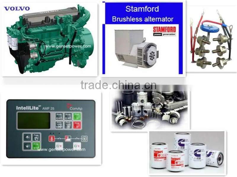Volvo Penta 250 kva Diesel Generator Set
