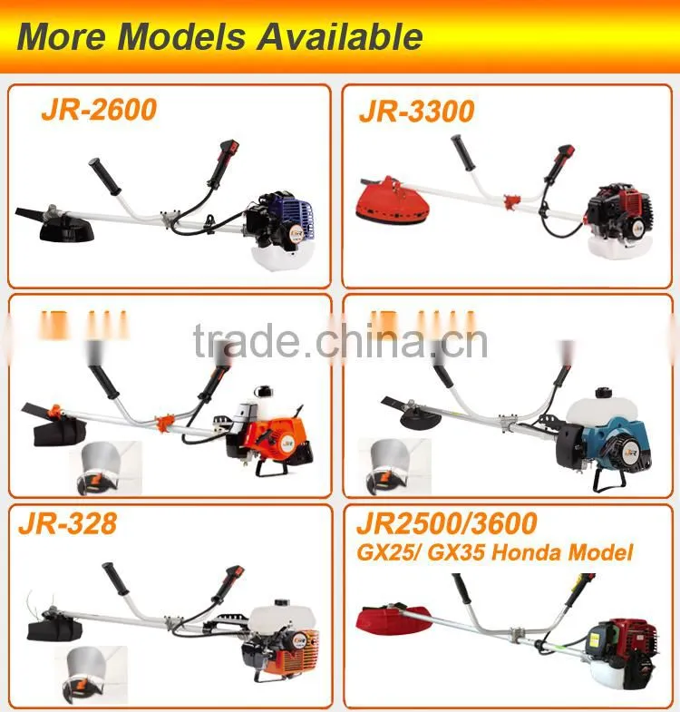 Long working life backpack brush cutter BG-3400-1